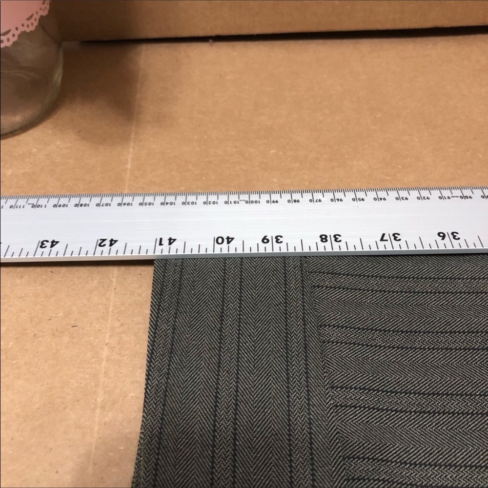 NEW ATRIUM Dress Pants green w/black stripes - Picture 8 of 8